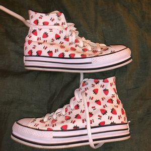 Strawberry converse special drop!!